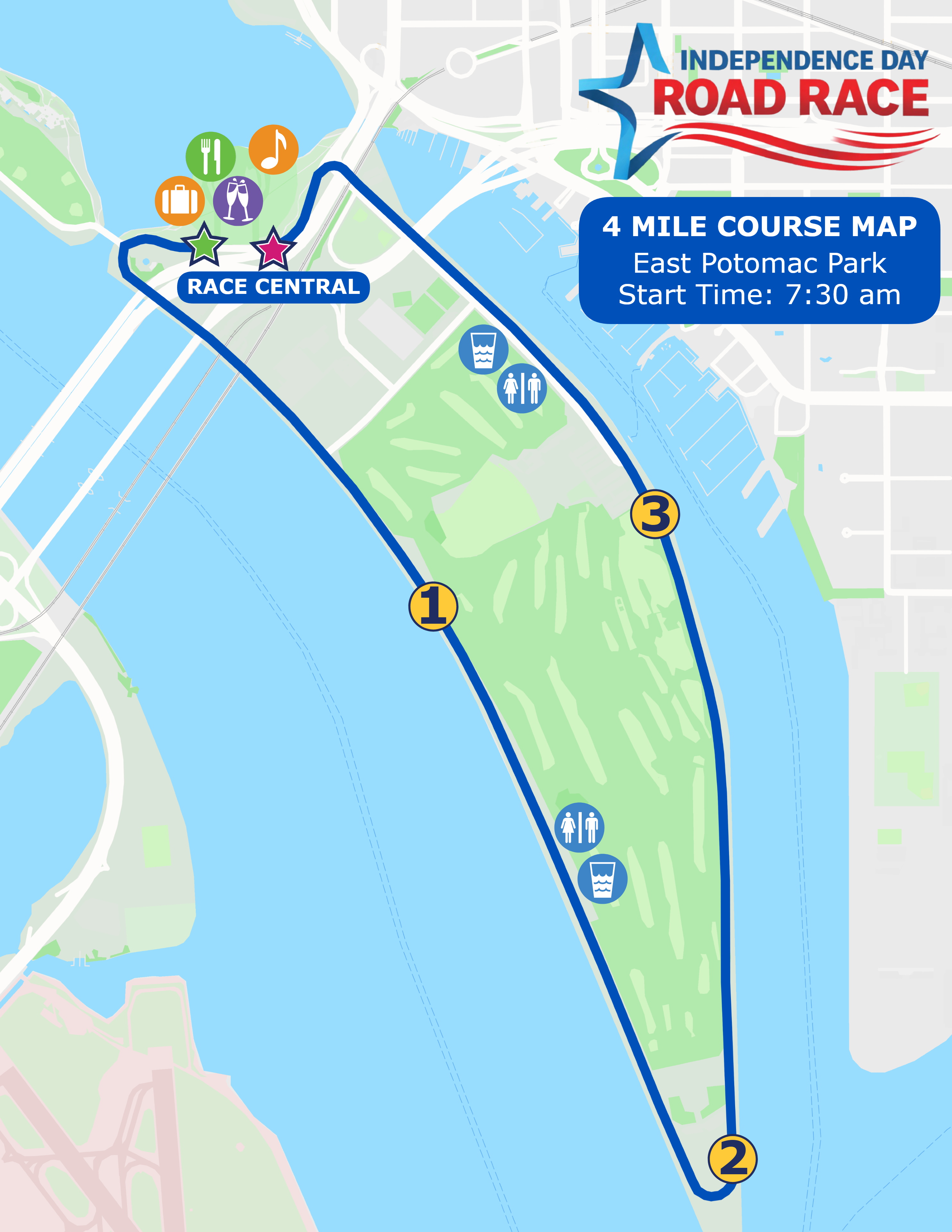 10K Course Map